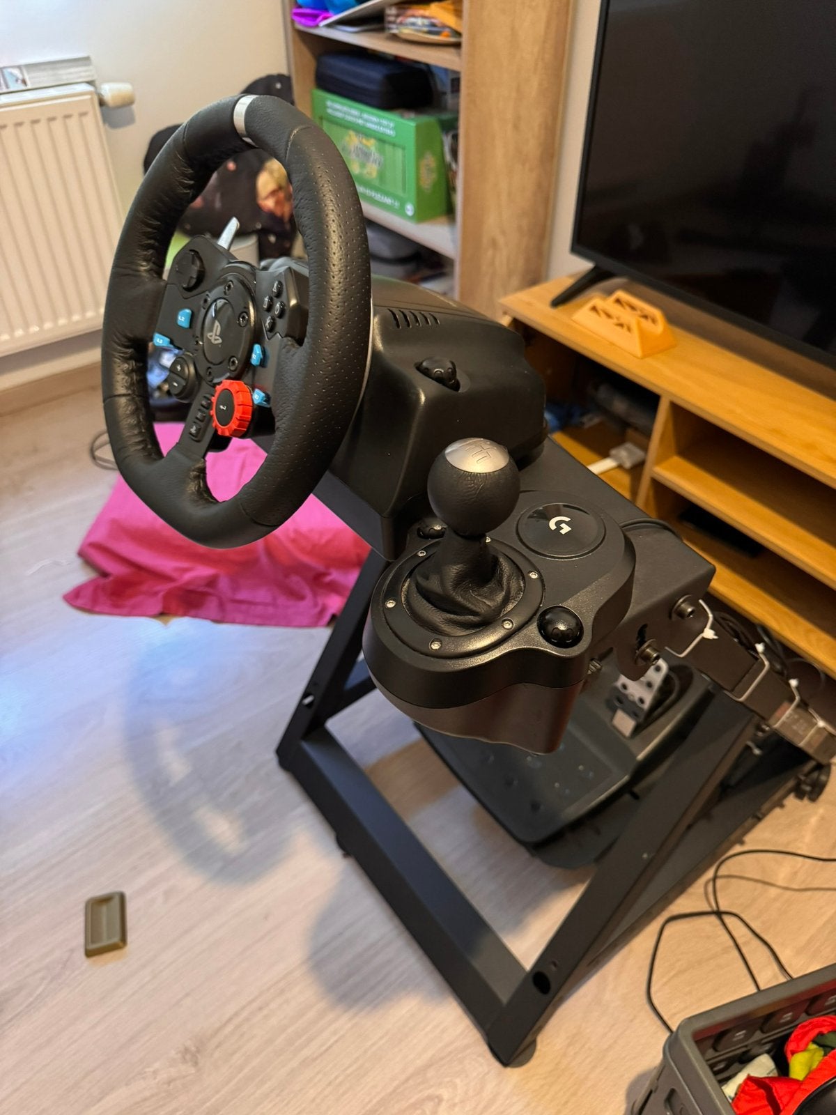 Logitech G29 Race Set – Stuur+Shifter+Pedalen+Racing Stand, Ophalen, Gebruikt