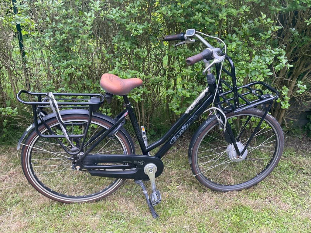 Omafiets merk gazelle zonder accu, Enlèvement, Comme neuf, Gazelle