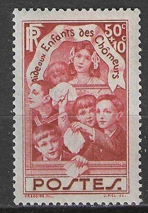 Frankrijk 1936 - Yvert 312 - Kinderen van de Werklozen (PF), Verzenden, Postfris