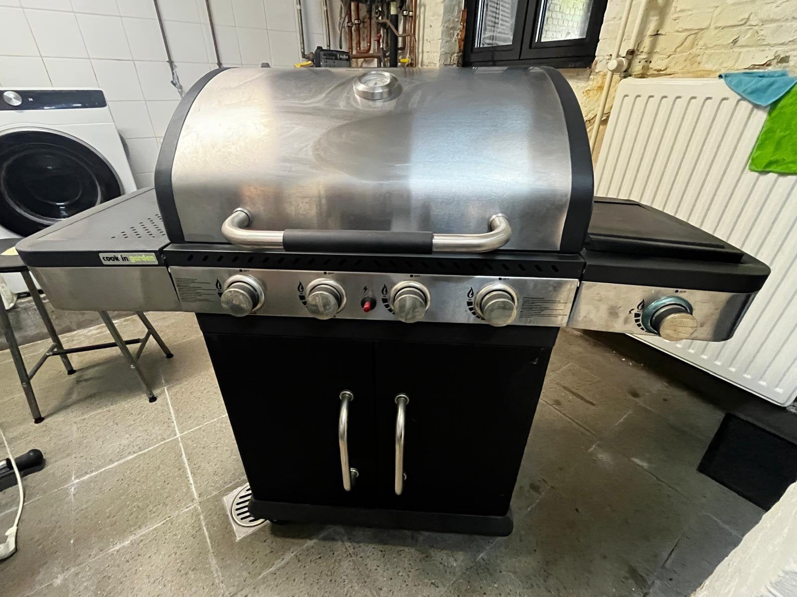 Gasbarbecue, Ophalen, Gebruikt