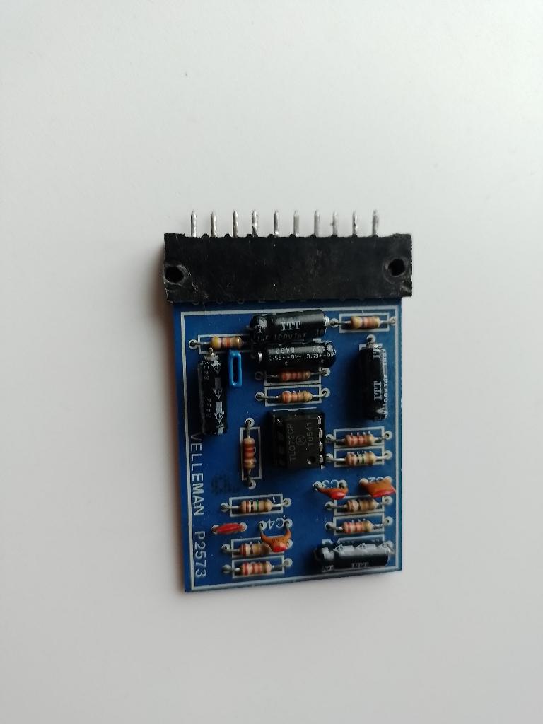 phono voorversterker preamp riaa velleman kit p2573, Ophalen of Verzenden, Gebruikt