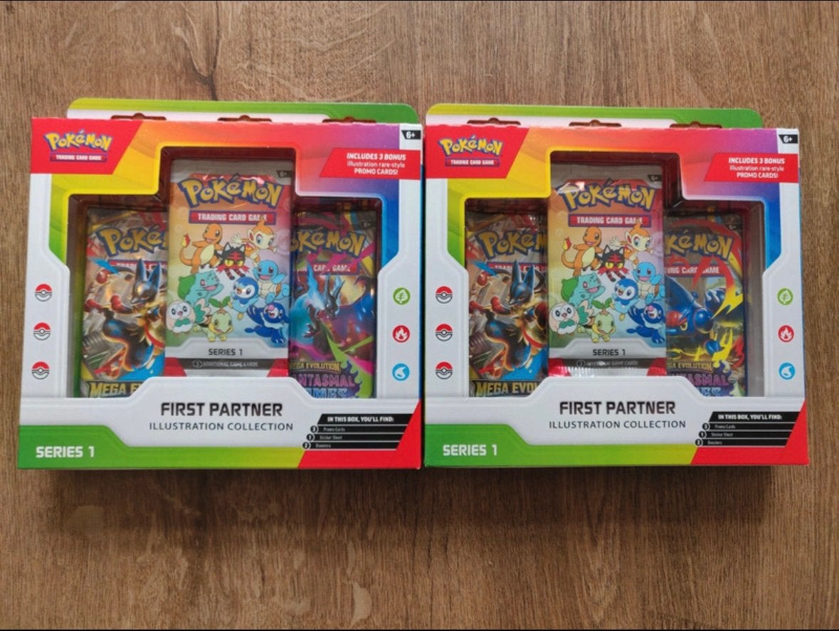 Firstpartner illustrations box, Hobby en Vrije tijd, Verzamelkaartspellen | Pokémon, Booster, Ophalen of Verzenden