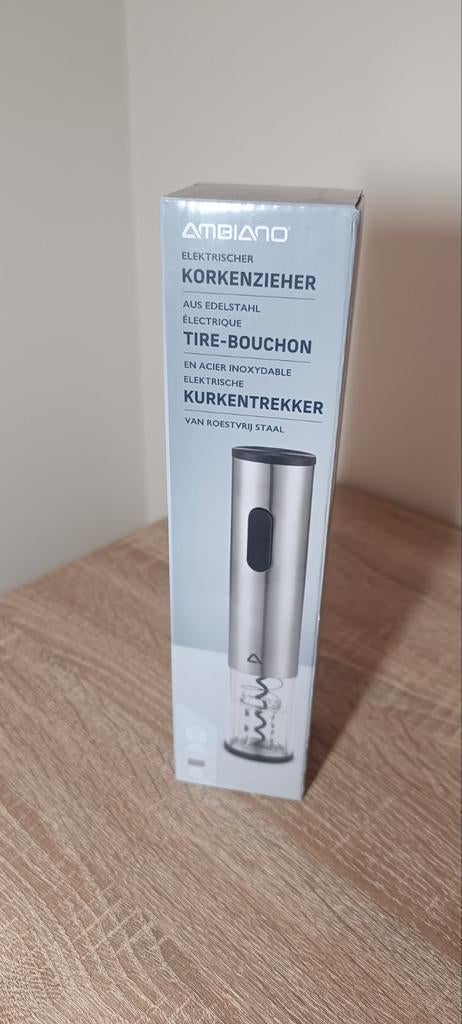 Elektrische kurkentrekker, Zakelijke goederen