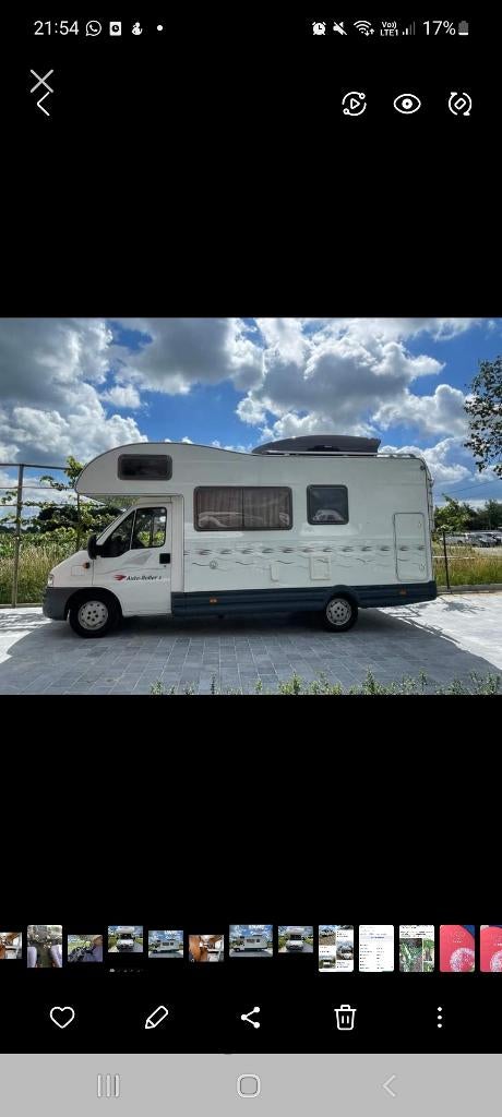 Mobilhome camper, Alkoof, Ringverwarming, Fiat, Boiler