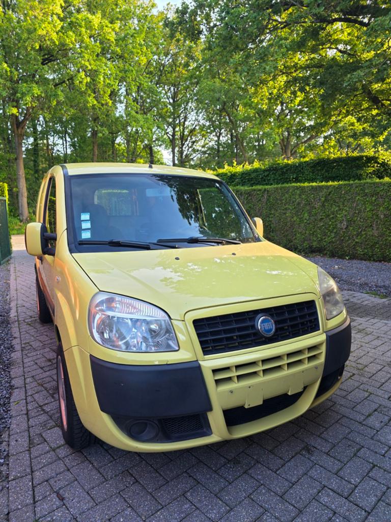 Fiat doblo cargo, Auto's, Doblo, Geel, Grijs, Particulier