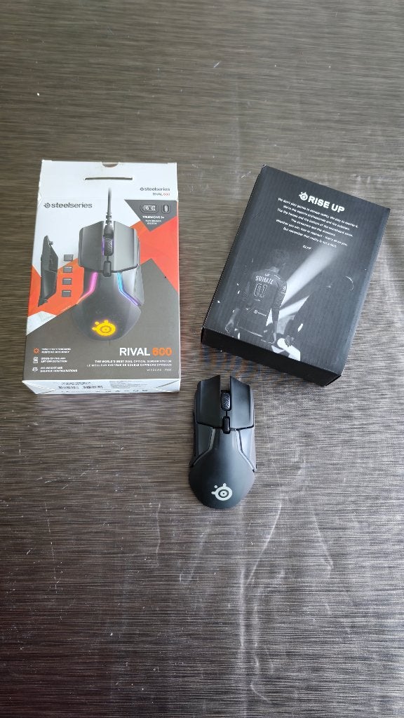 Souris de jeu SteelSeries Rival 600, Informatique & Logiciels, Souris, Utilisé, Souris, Filaire, Souris de gaming, Enlèvement