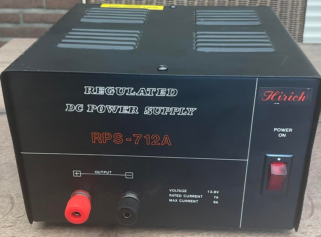 Gestabiliseerde voeding 13,8 v 7 amp., Enlèvement ou Envoi