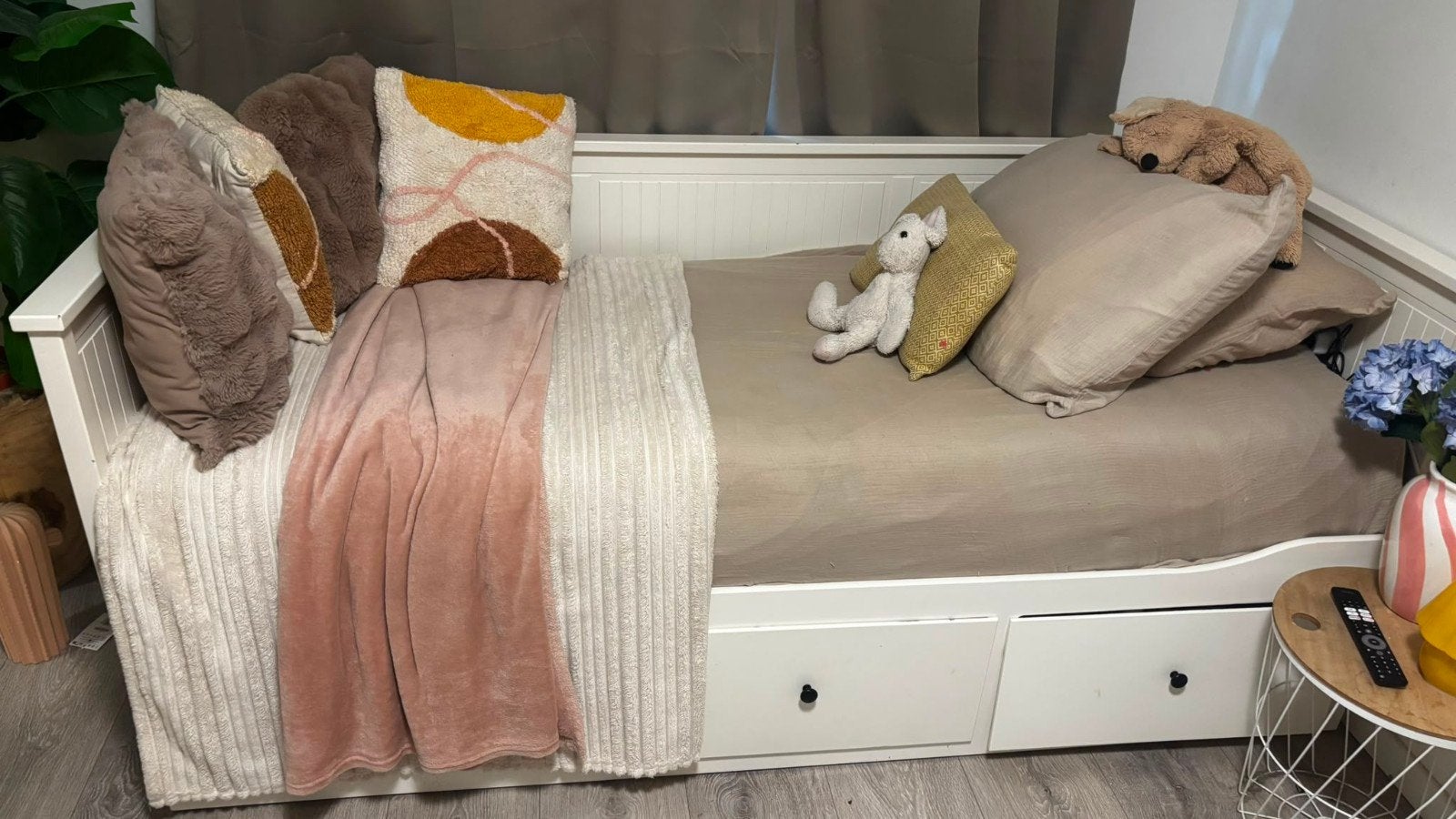 lit que vous pouvez agrandir pour 2 personnes, Enlèvement, Utilisé, Deux personnes, Blanc