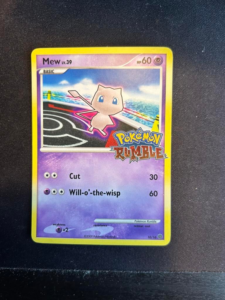 Mew team rumble, Ophalen of Verzenden, Nieuw, Losse kaart, Foil