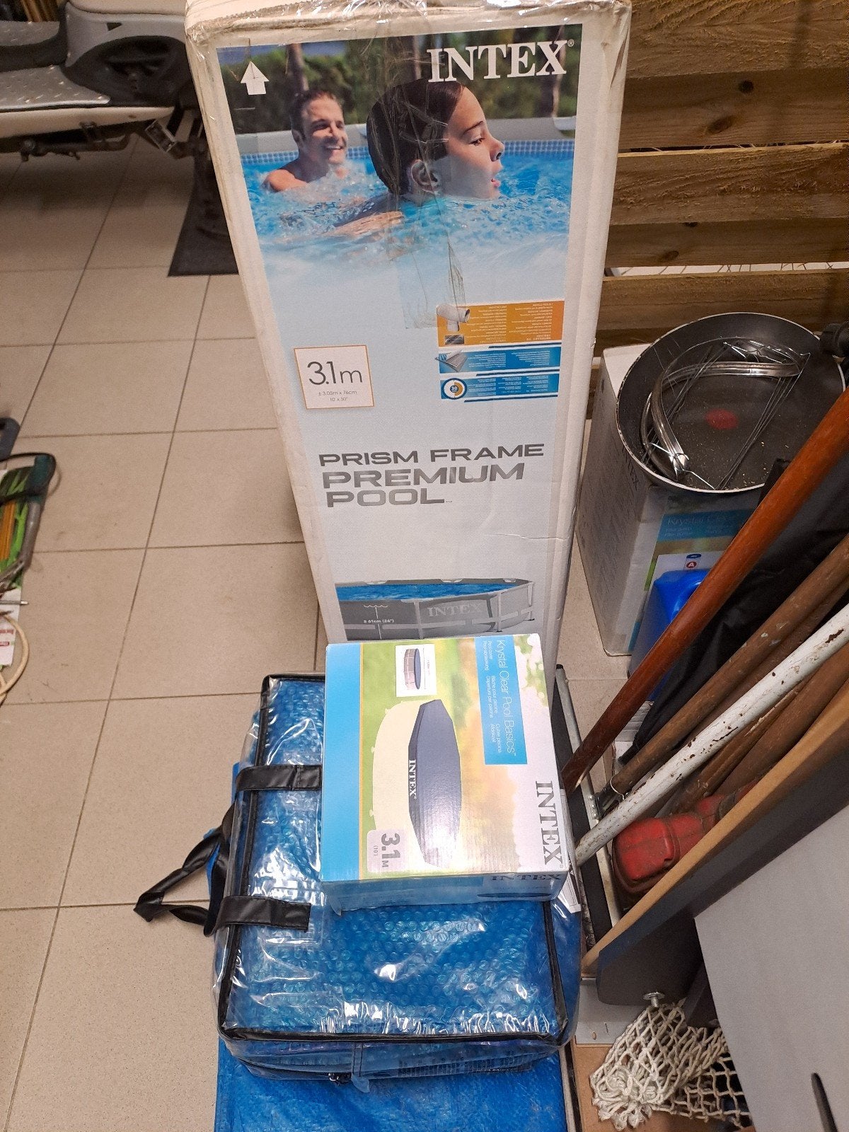 Piscine avec accessoires, Jardin & Terrasse, Piscines, Enlèvement