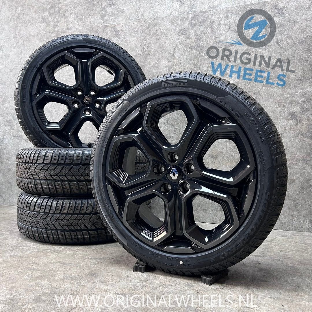 19 inch originele velgen + winterbanden Renault Captur - Kad, Pneus et Jantes, Pneus hiver, Véhicule de tourisme, -