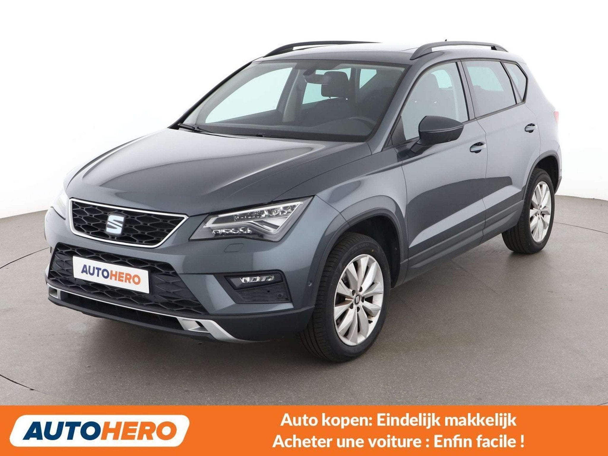 SEAT Ateca 1.0 TSI Style (année de construction 2019), Autos, Argent ou Gris, Achat, 1280 kg, Euro 6