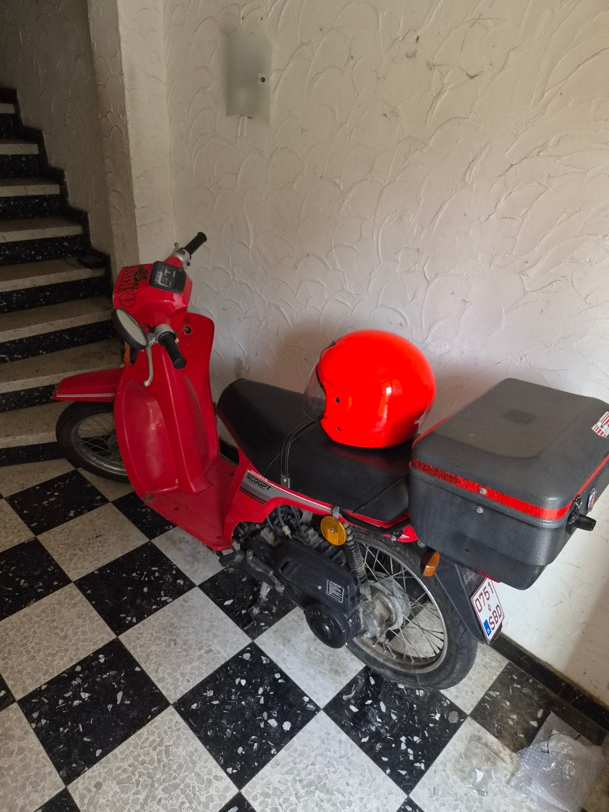 honda scoopy 1986. 49cc., Enlèvement ou Envoi, Utilisé, Carburateur, Honda