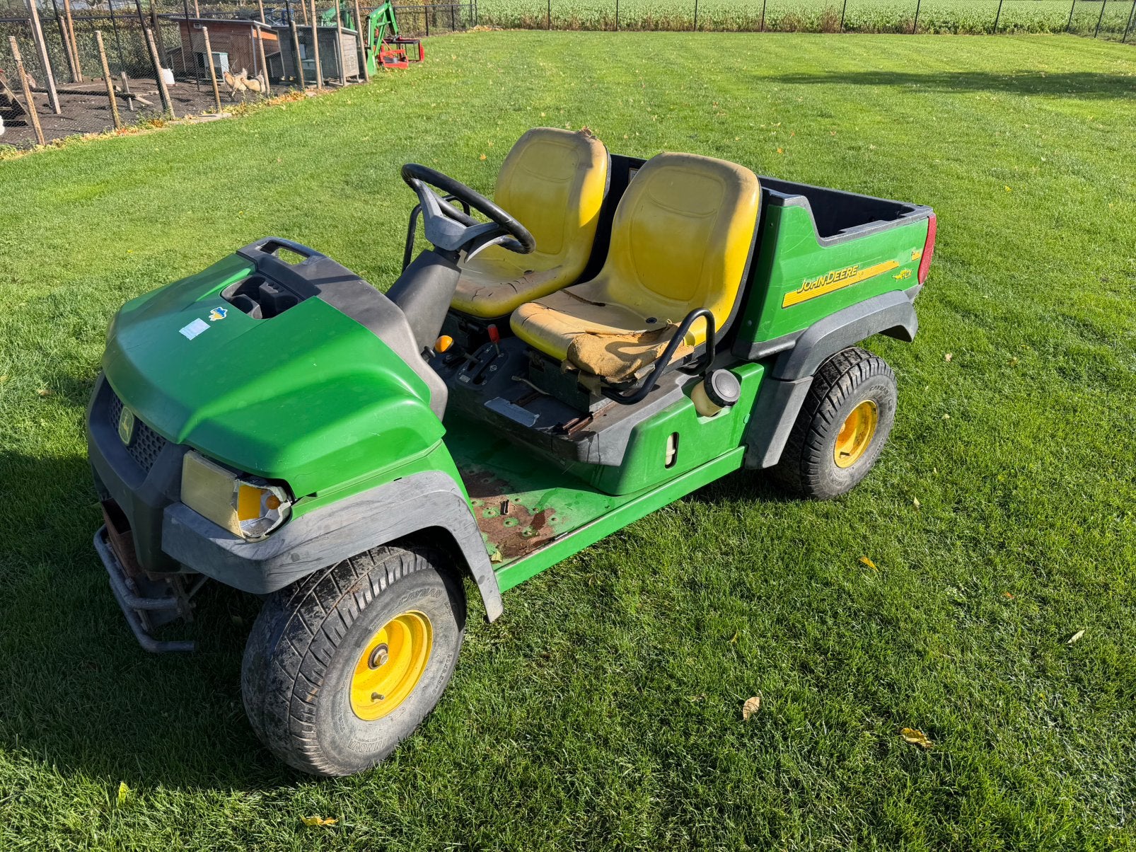 John deere gator, Enlèvement, Comme neuf