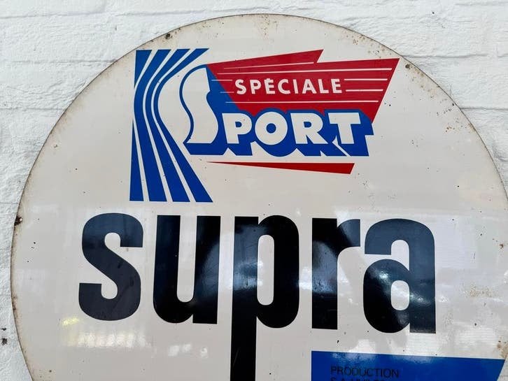 Vintage Supra Sport Reclamebord, Verzamelen