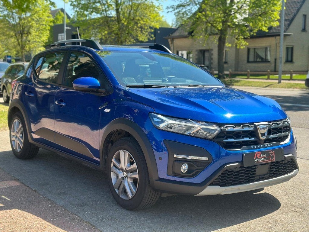 Dacia Sandero Stepway 1.0 TCe - Automaat - Camera - Dodehoek, Auto's, Stof, Euro 6, Bedrijf, 5 zetels