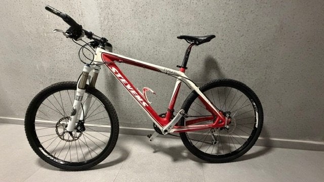 VTT Stevens Carbone, Vélos & Vélomoteurs, Enlèvement ou Envoi, Comme neuf, Plus de 20 vitesses, Frein à disque