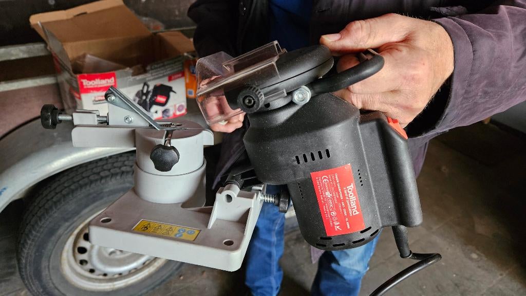 Affuteuse électrique  pour chaîne  nouveau, Enlèvement