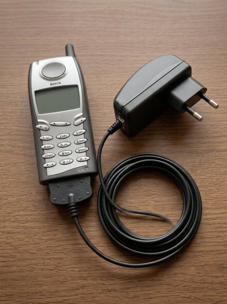 Bosch Dual Com 738 Vintage GSM-telefoon+originele oplader, Ophalen, Gebruikt, Geen camera, Klassiek of Candybar