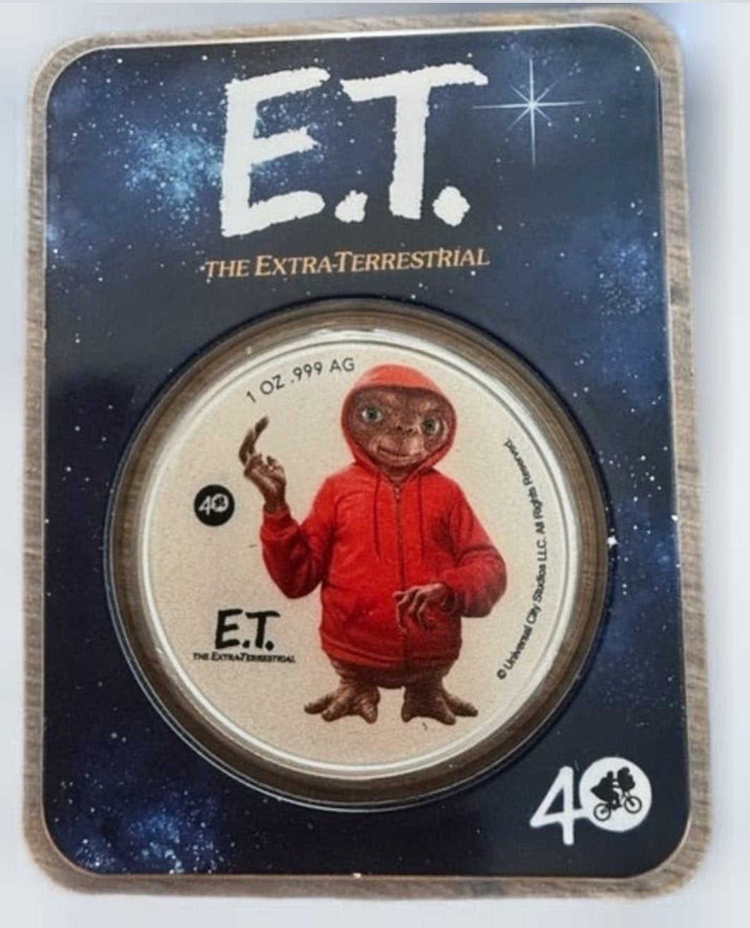 Zeldzaam! E.T. 40th Anniversary Munt (2022), Ophalen of Verzenden, Koper