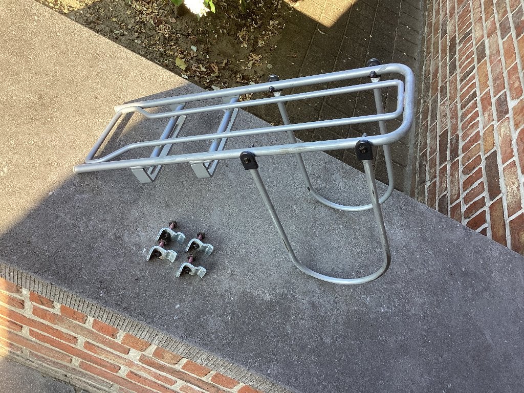 Fiets bagagedrager voor opbouw bestaande bagagedrager, Ophalen, Gebruikt