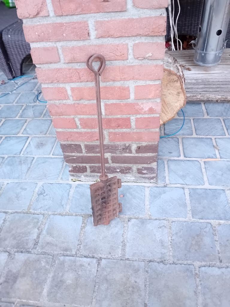 Antiek wafelijzer, Antiek en Kunst, Ophalen