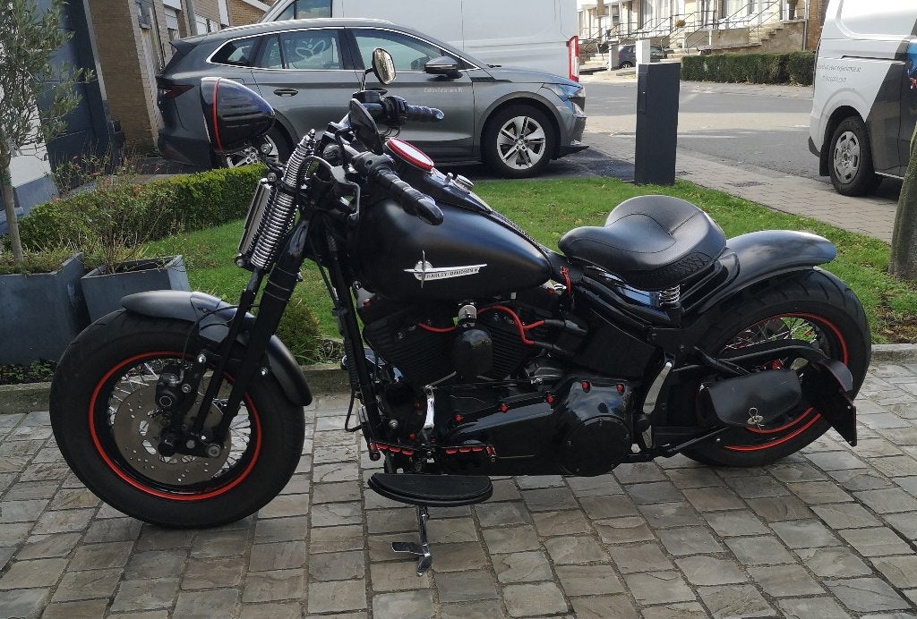 Harley cross bones, 2 cilinders, Chopper, Gebruikt, Particulier