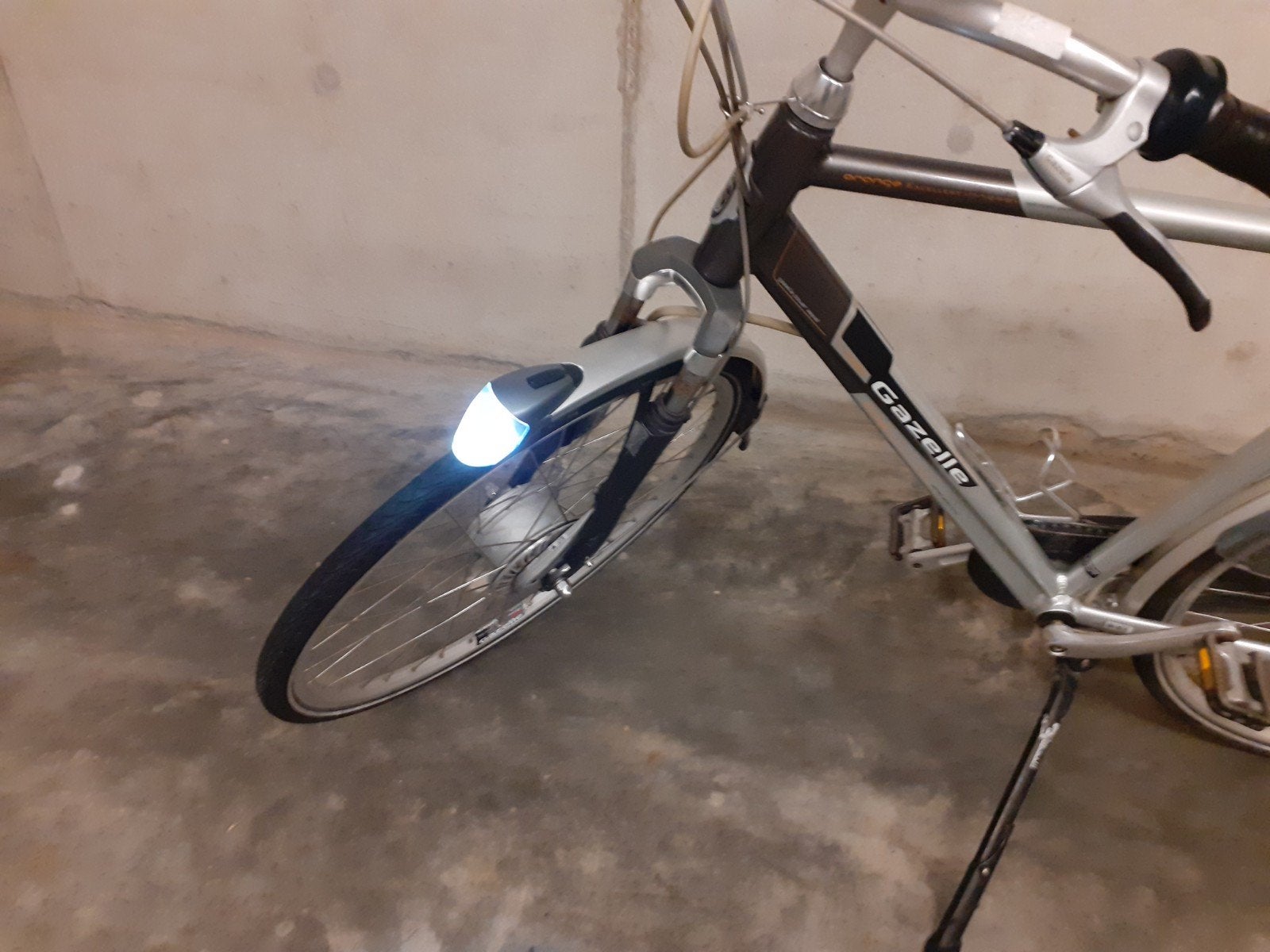 Elektrische fiets Gazelle, Vélos & Vélomoteurs, Vélos | Ancêtres & Oldtimers, 51 à 55 cm, Enlèvement ou Envoi, Gazelle, Années 60 ou plus récent