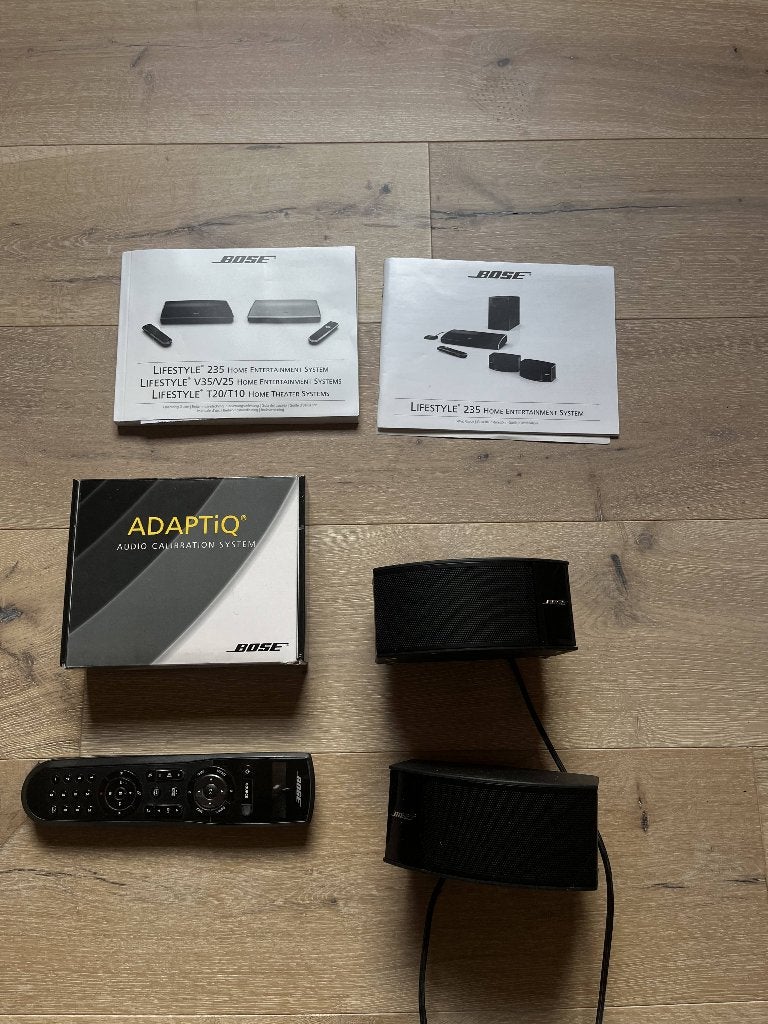 Bose Lifestyle 235 homecinema soundsystem + calibratie, Gebruikt, 2.1-systeem, 70 watt of meer, Ophalen