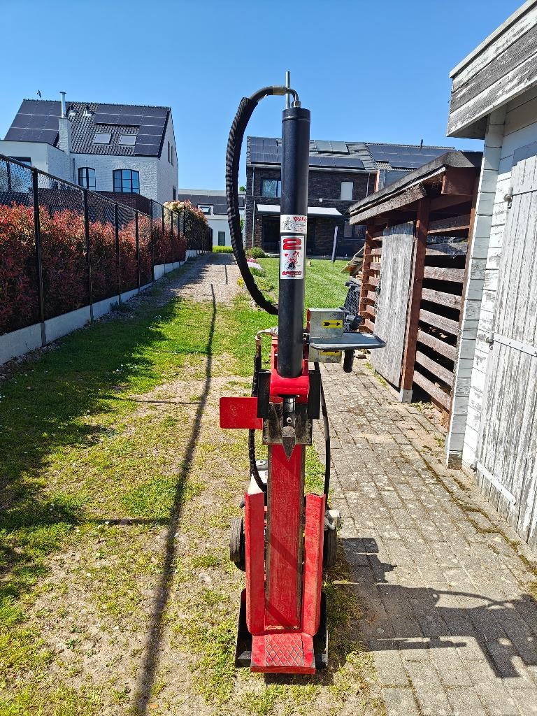 houtkliever 10T 72cm bezine, Ophalen, Benzine, Gebruikt, Liggend