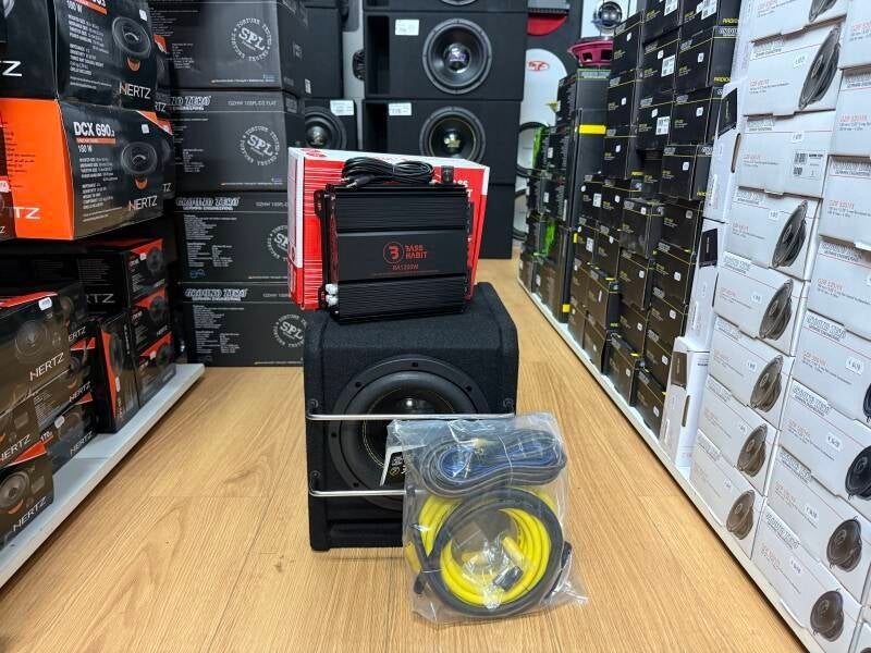 Minipowerpack 5 - Bassface/Bass Habbit - 8 inch - 500 watt, Informatique & Logiciels, Enceintes Pc