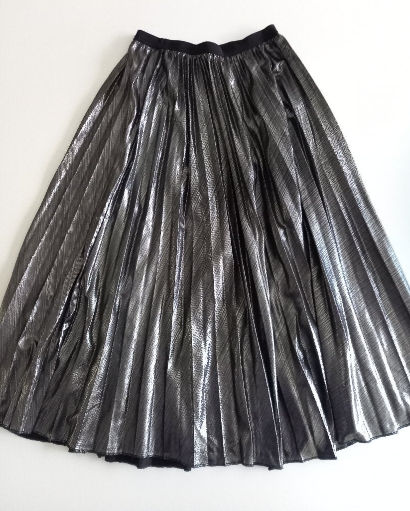 NIEUW! ZILVER PLISSE ROK, Kleding | Dames, Rokken, Nieuw, Millenium, Ophalen of Verzenden, Zilver