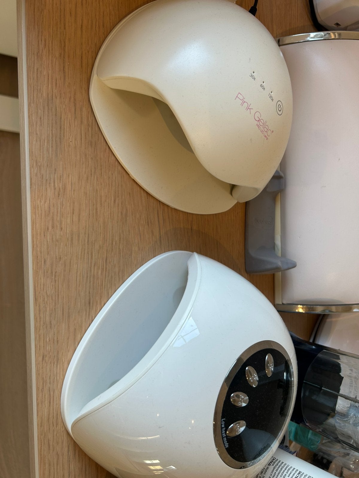 Twee ledlampen, Ophalen, Gebruikt