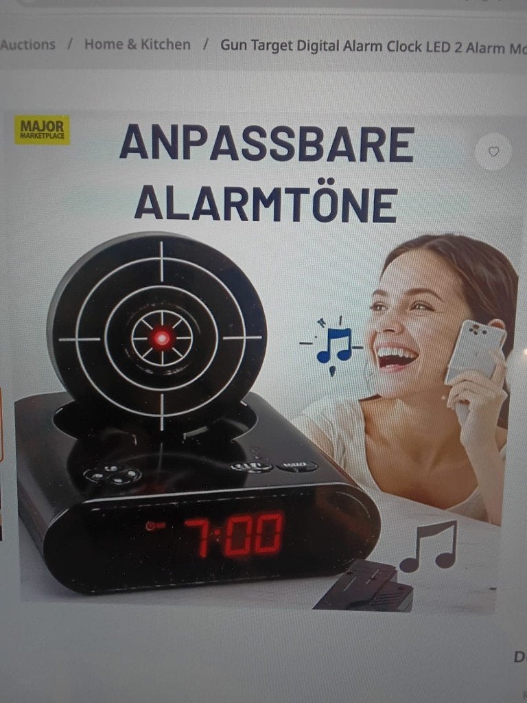 alarem clock, Ophalen of Verzenden, Zo goed als nieuw, Digitaal