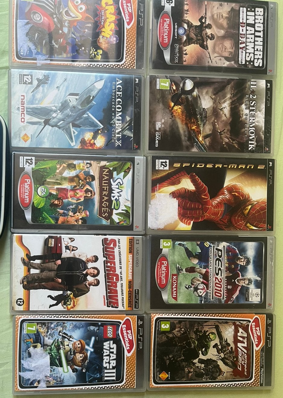 Jeu psp, Games en Spelcomputers, Spelcomputers | Sony PSP, Ophalen, Gebruikt, PSP, Met games