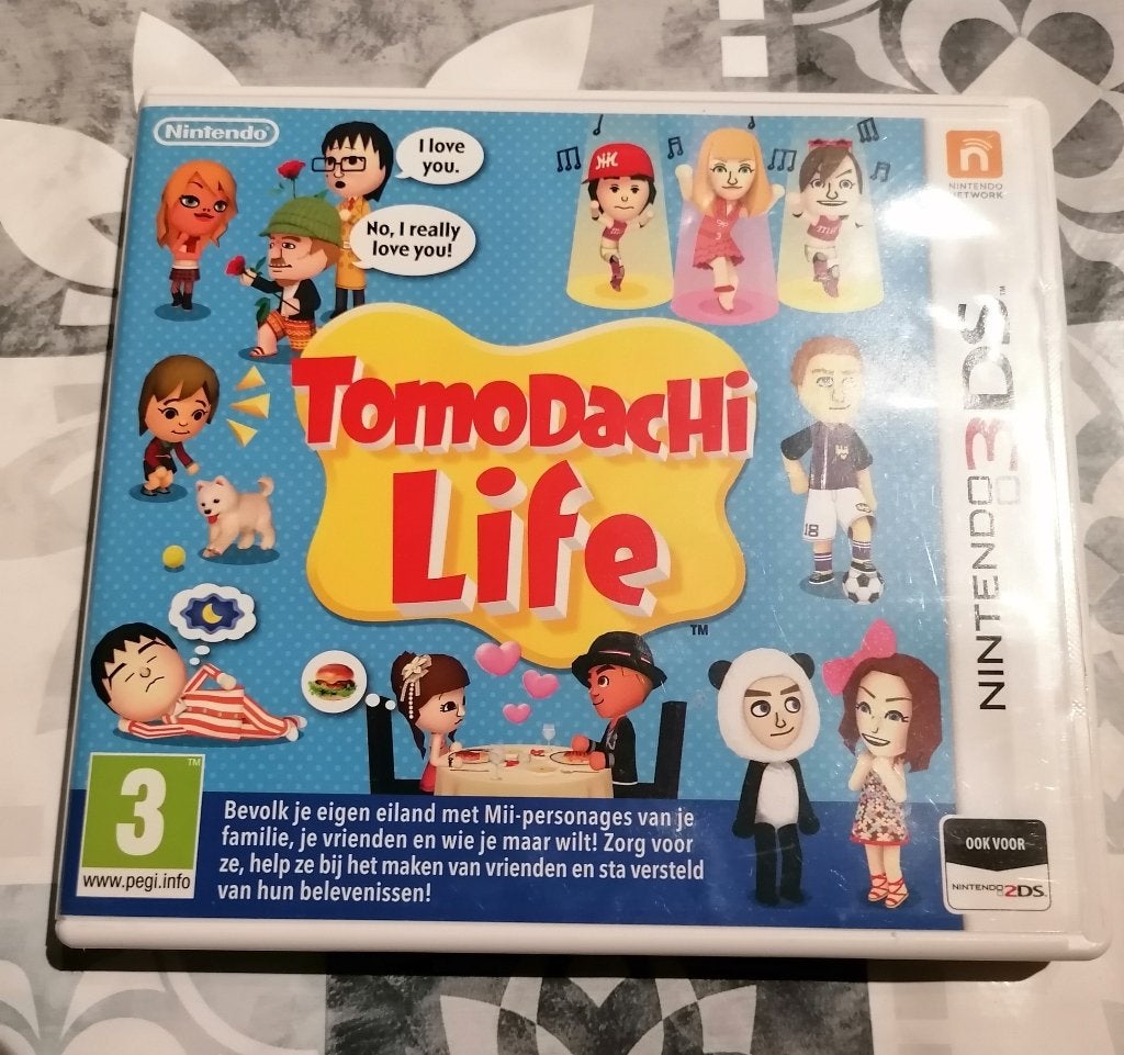Tomodachi life voor nintendo 3DS, Games en Spelcomputers, Verzenden, 1 speler, Zo goed als nieuw, Vanaf 3 jaar
