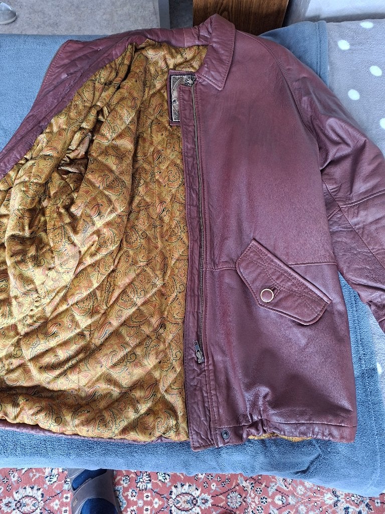 Mooie kalfslederen 3/4 vest, Kleding | Dames, Truien en Vesten, Bruin, Nieuw, Ophalen, ANDERE
