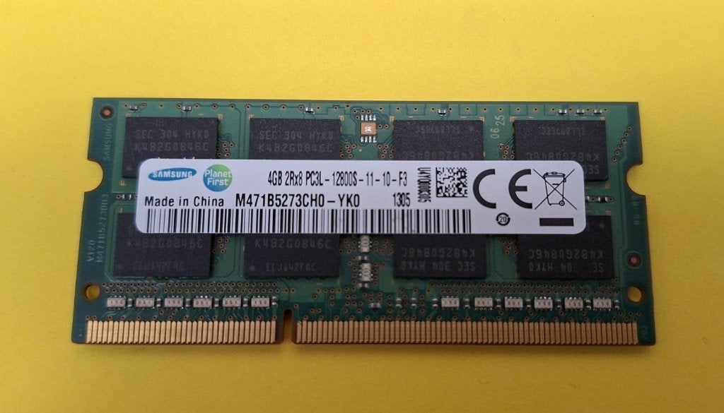 Ram lat 4gb, Computers en Software, RAM geheugen, DDR3, Ophalen of Verzenden, Zo goed als nieuw, Laptop