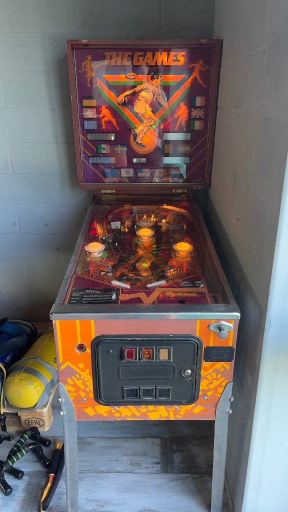 Flipperkast, Collections, Machines | Flipper (jeu), Flipper (jeu), Gottlieb, Enlèvement, Utilisé