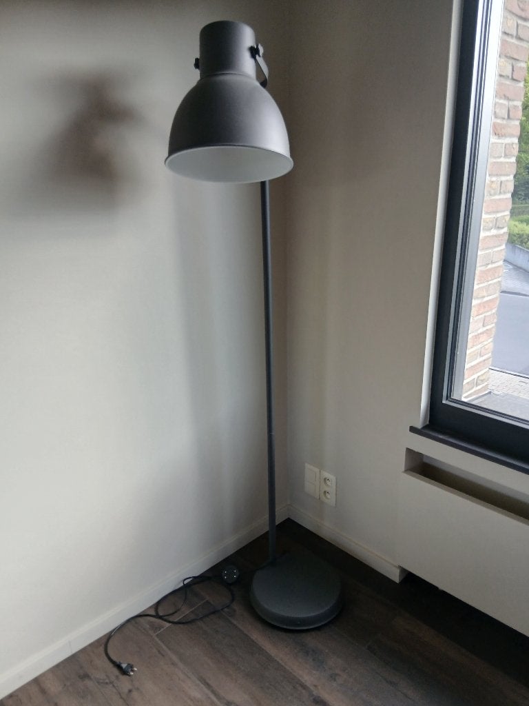 Staanlamp, Huis en Inrichting, Lampen | Vloerlampen, Ophalen, Zo goed als nieuw, Kunststof, 150 tot 200 cm
