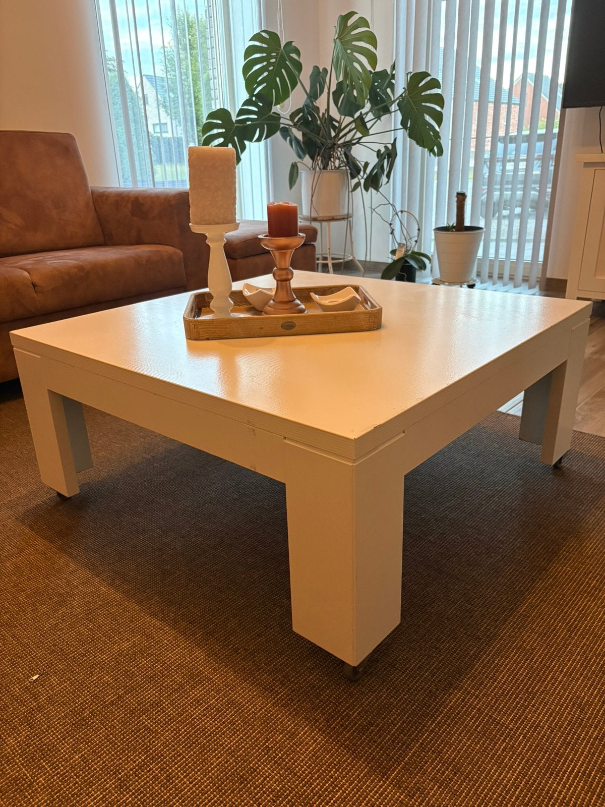 table basse, Enlèvement, Comme neuf, Carré