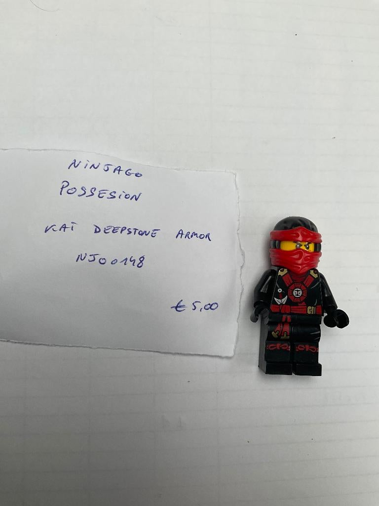 Figurine Lego Ninjago njo0148 Kai Deepstone Armor, Enlèvement ou Envoi, Lego, Comme neuf, Minifigurine