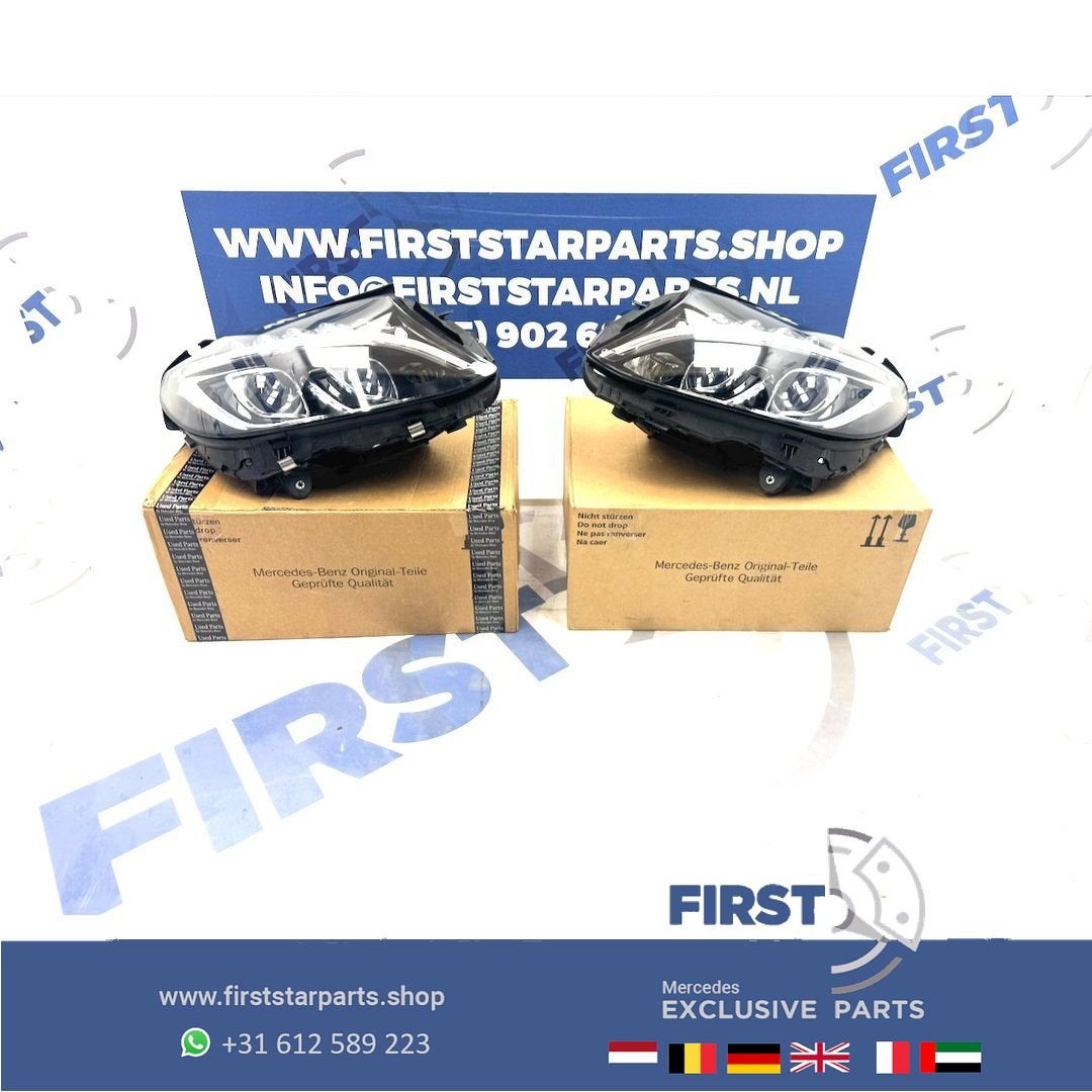 W205 C205 S205 ILS Koplamp SET LINKS RECHTS Mercedes C Klass, Utilisé, -, -, Enlèvement ou Envoi