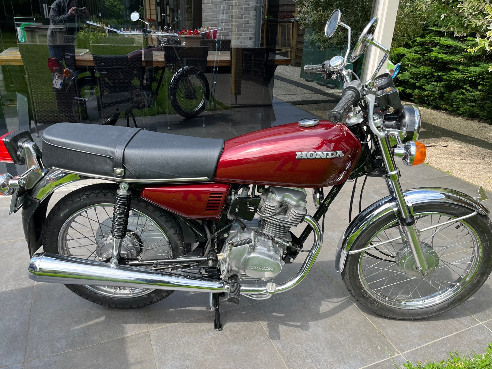 Honda125 in topstaat 90%restauratie, Enlèvement