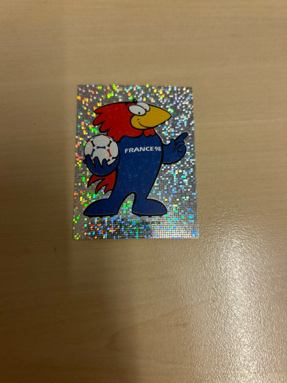 Panini WK 98 Intro, Ophalen of Verzenden, Zo goed als nieuw, Poster, Plaatje of Sticker