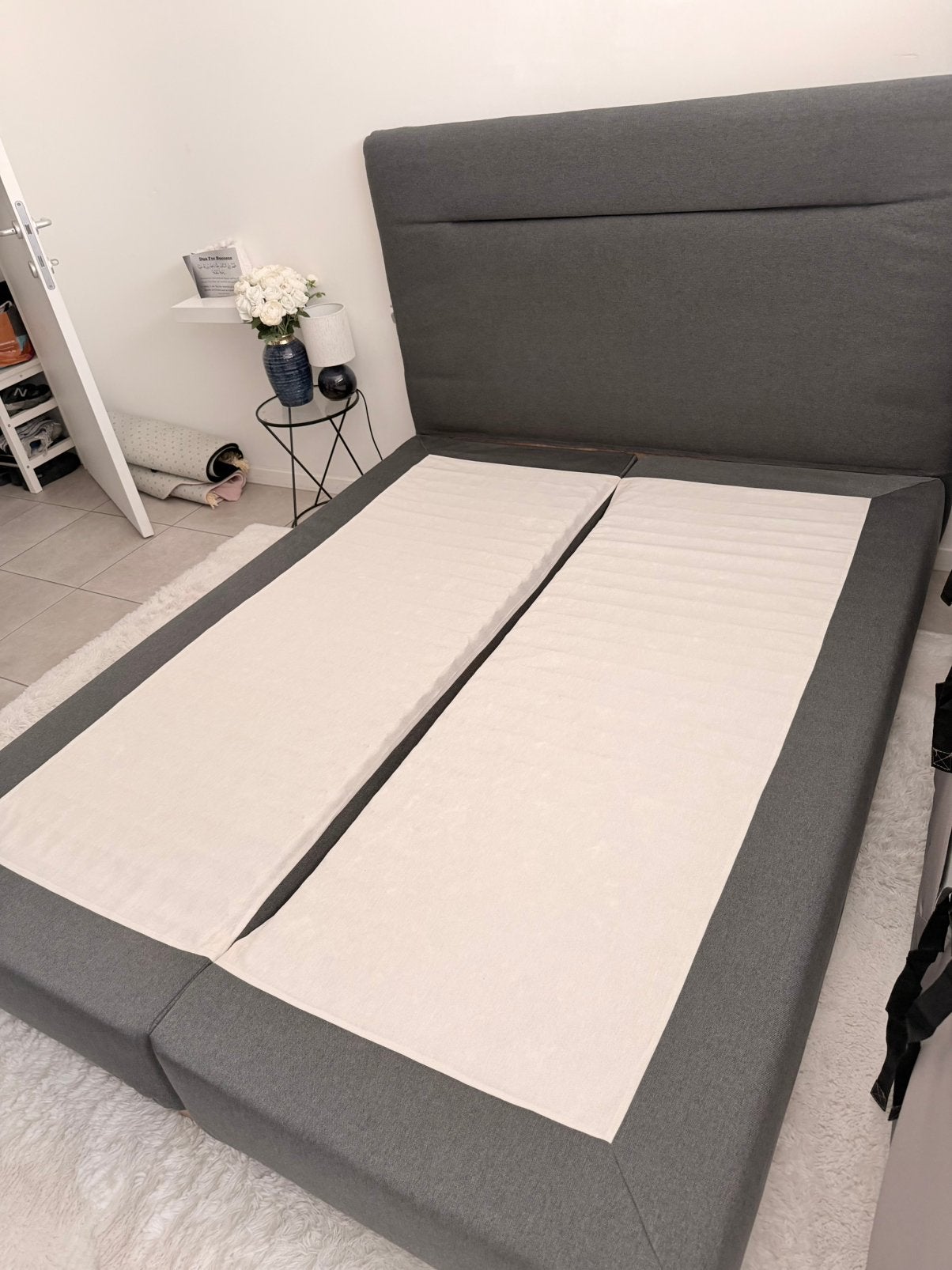 Boxspring, Ophalen, Zo goed als nieuw, 200 cm