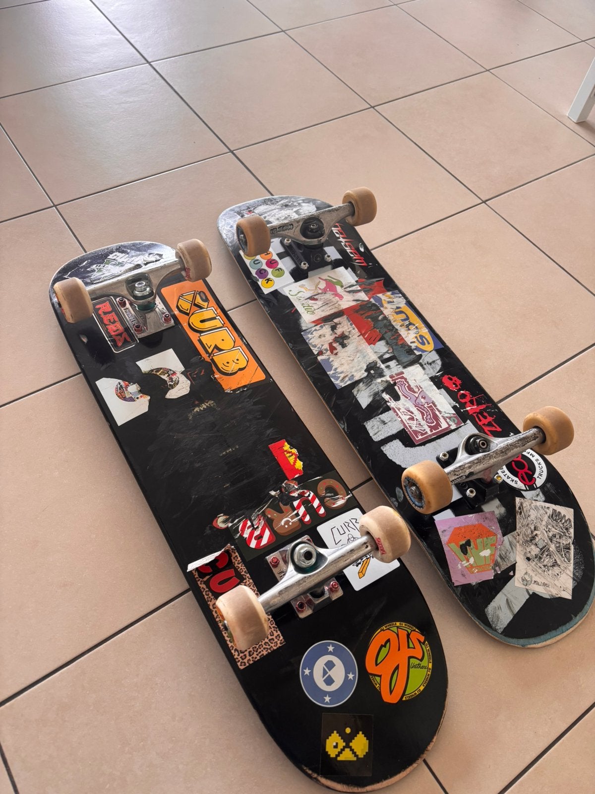 Skateboards, Ophalen, Zo goed als nieuw