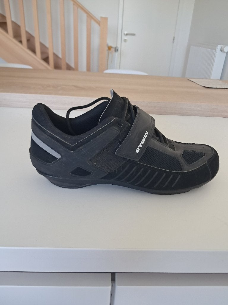 Chaussures vélo Btwin SPD, Femmes, Utilisé, Chaussures, Enlèvement