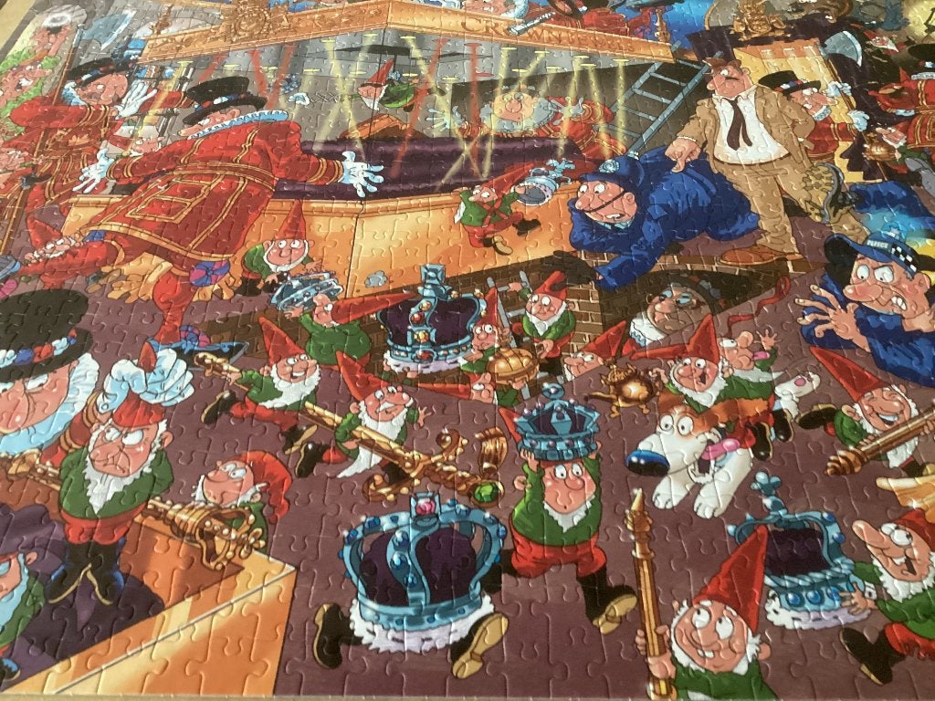 Wasgij puzzel 12, Hobby en Vrije tijd, Ophalen, 500 t/m 1500 stukjes, Nieuw, Legpuzzel