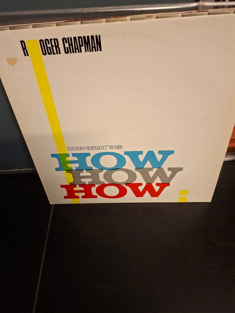 12" - roger chapman - how how how - bak 6, Ophalen of Verzenden, 12 inch, Overige typen, Fotohoes